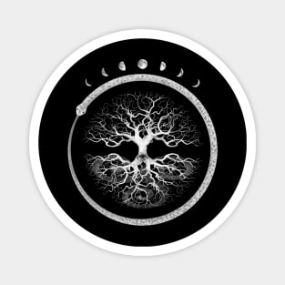 Ouroboros Tree of LIfe Magnet